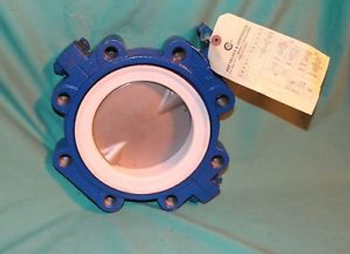 ABZ Valves & Controls 919-953 Butterfly Valve Cast Iron Stainless Disc 6 316ss