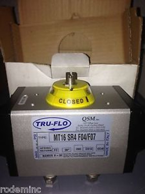 Tru-Flo/QSM Aluminum Pneumatic Actuator MT16-SR4