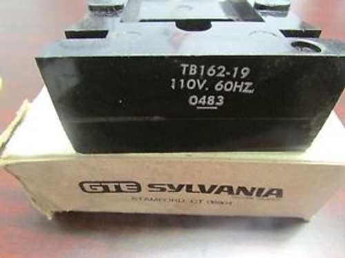 SYLVANIA TB162 19 Coil 110V SIZE 11 0483