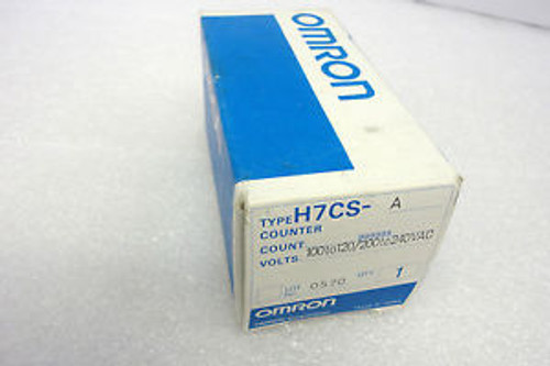 (NEW) Omron H7CS-A Counter 100 to 120/200 to 240vac