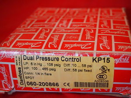 DANFOSS KP15 060-200866 NEW DUAL PRESSURE CONTROL