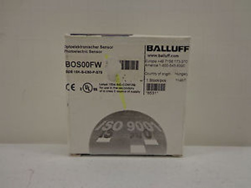 Balluff BOS00FW BOS 15K-S-C50-P-S75 Photoelectric Sensor NEW