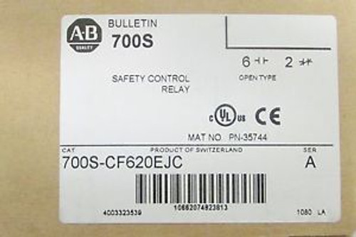 ALLEN BRADLEY Safety Control Relay 700S CF620EJC