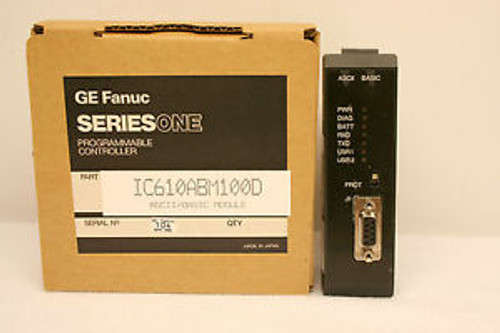 GE Fanuc IC610ABM100D ASCII / Basic Module NEW in Box