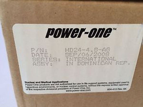 Power One HD24-4.8-A Power Supply new