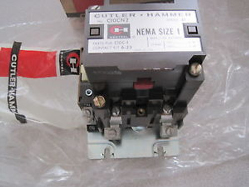 NEW CUTLER HAMMER C10CN2 CONTACTOR C10 CN2A SIZE 1