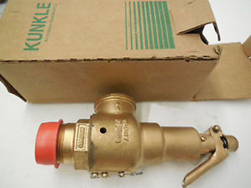 NEW KUNKLE 6010FFM01-LM STEAM VALVE 6010FFM01LM0020