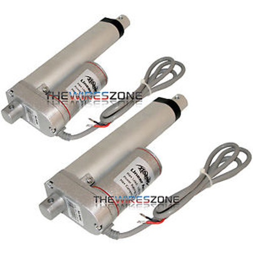 Xscorpion XLA04 12V DC 450lb 4 Linear Actuator with Adjustable Stroke (pair)