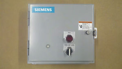 NEW SIEMENS SIZE 0 NEMA 3R OUTDOOR 14CSD120F 120/240 VOLT MOTOR STARTER