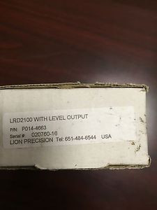 NEW Lion Precision P014-4663