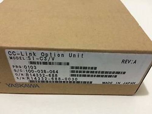 YASKAWA CC Link Option Unit SI-3C/V New With Box