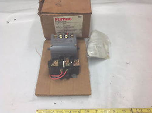 NEW Furnas 14BP32AA Mag Starter Size 00, 48DC31AA3 Relay, 75D73070A Coil