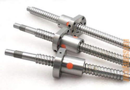 3pcs New Ballscrews 1605-280/680/980mm-C7 Anti Backlash Rolled Ballscrew for CNC
