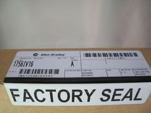 Ships Today New Allen Bradley 1756-IV16 Sourcing Input Module Factory Sealed