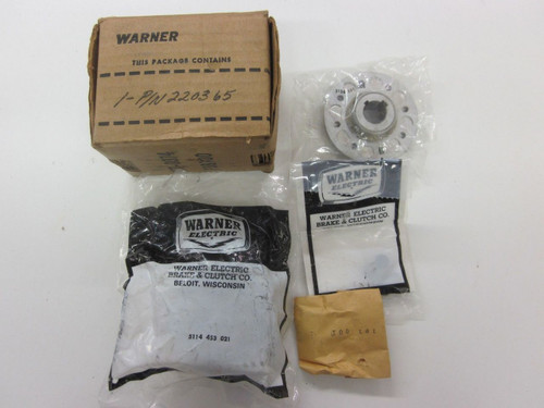 Warner Electric Brake & Clutch Kit 5124 111 001, 5114 453 021, 5103 101 002 Etc.