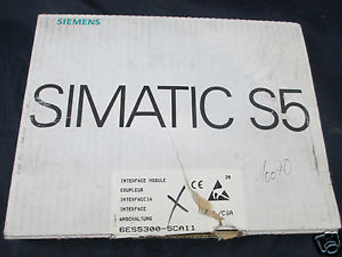 SIEMENS 6ES5300-5CA11 SIMATICS 5 INTERFACE MODULE PLC NEW IN BOX