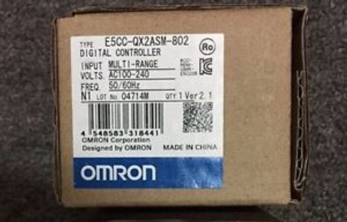 1PC New Omron Temperature Controller E5CC-QX2ASM-802 100-240VAC