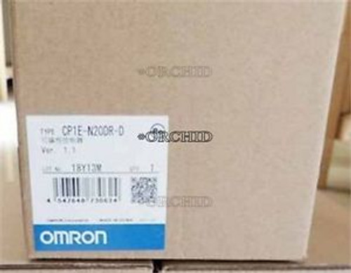 1PC PROGRAMMABLE CONTROLLER PLC NEW IN BOX OMRON CP1E-N20DR-D CP1EN20DRD LOGIC