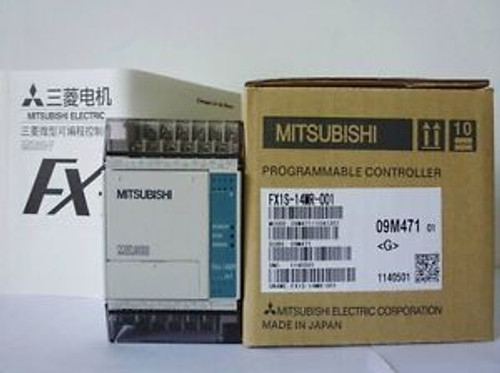 New Mitsubishi MELSEC FX1S-14MR-001 FX1S14MR001