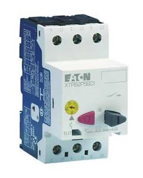 EATON XTPB001BC1 Man Mtr Prot,Pushbutton,.63-1A,Frame B