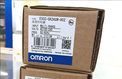 NEW IN BOX OMRON Temperature Controller E5CC-QX2ASM-802 100-240VAC