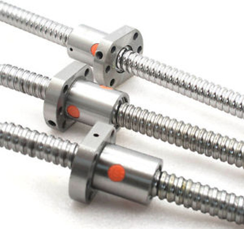 3 new Anti bachlash ballscrew 1605-200/300/300mm-C7 cnc end unmachined(B)