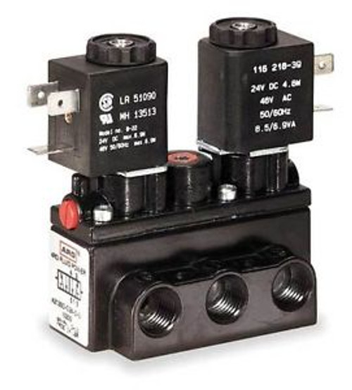 ARO A212SD-024-L Solenoid Air Control Valve,1/4 In,24VDC