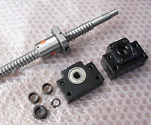 Ballscrew 1610-1040mm ( Diameter:16mm Pitch:10mm L:1040mm)+ballnut+ BK/BF12