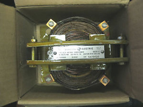 GENERAL ELECTRIC 760X90G9 480V-AC 120V-AC TRANSFORMER Instrument 480 120 v New