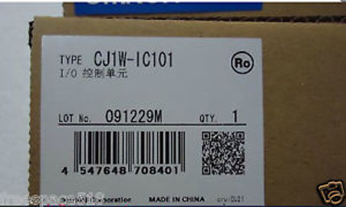 New in box Omron I/O Control Unit CJ1W-IC101 CJ1WIC101