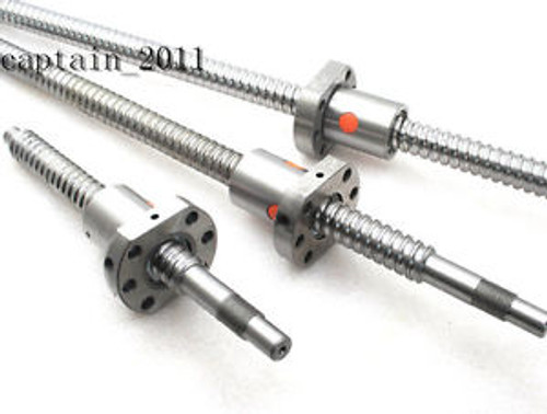 3 New Anti backlash Ballscrews 1605-200/650/1000mm+3pcs SFU1605 ballnut for CNC