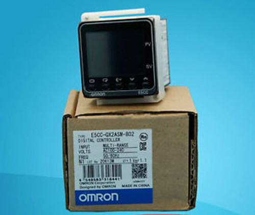 Omron Temperature Controller E5CC-QX2ASM-802 100-240VAC NEW IN BOX