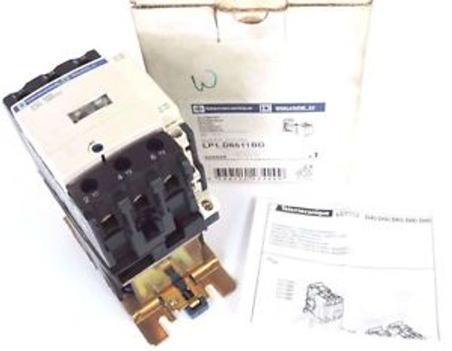 New TELEMECANIQUE LP1 D6511BD CONTACTOR LP1D6511BD, 24V D.C.