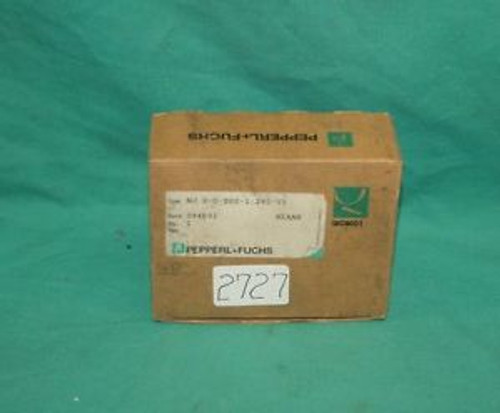 PepperL+Fuchs, NJ2-D-E02-1.250-V1, Proximity Sensor Switch Cylinder Position NEW