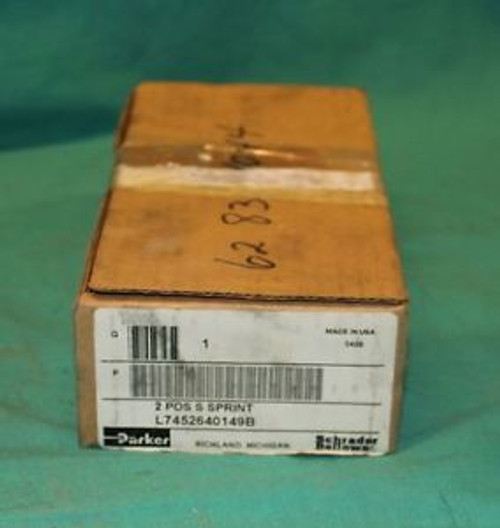 Parker, L7452640149B, Pneumatic Solenoid Valve NEW