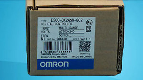 NEW IN BOX Omron  PLC  Temperature Controller E5CC-QX2ASM-802 100-240VAC