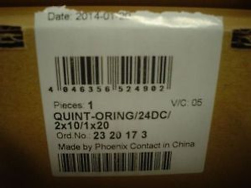 New Phoenix Contact  2320173  QUINT-ORING/24DC/2x10/1x20 - 60 day warranty