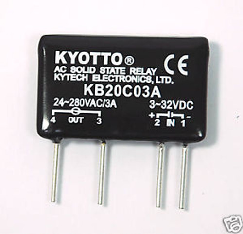 40 KYOTTO AC Solid State Relay SSR KB20C03A 280VAC 3A