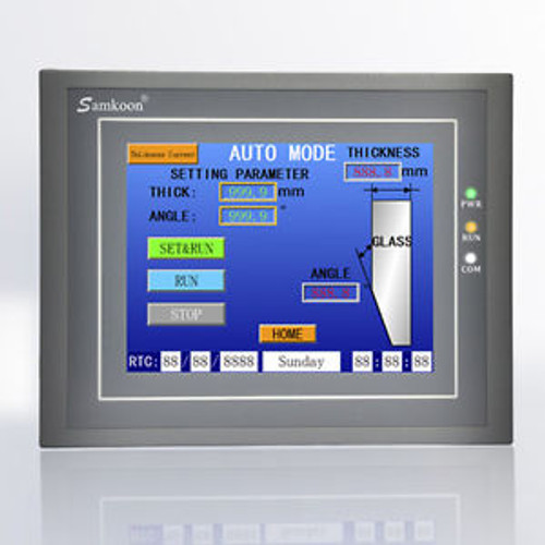 5.7 inch HMI touch Screen Samkoon SA-5.7A with programming cable and software