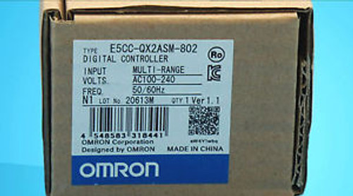 NEW IN BOX Omron  PLC Temperature Controller E5CC-QX2ASM-802 100-240VAC