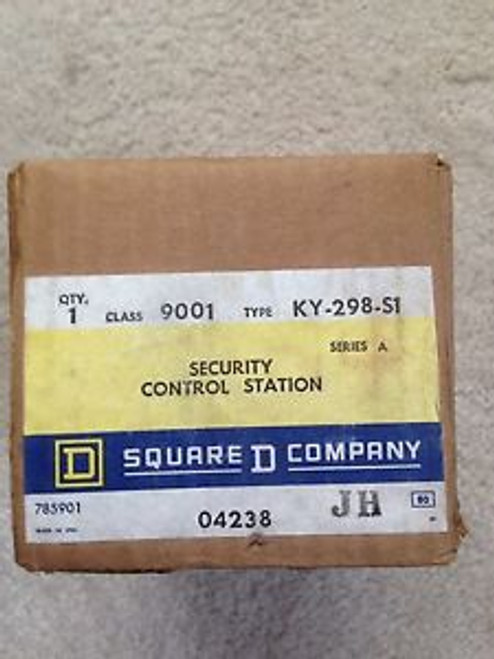 Square D Class 9001 KY-298--S1 HEAVY DUTY Open/Close Stop Control Station