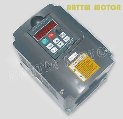2.2KW 220V or 110V 3HP Variable Frequency Drive VFD Inverter output 3 phase 5A