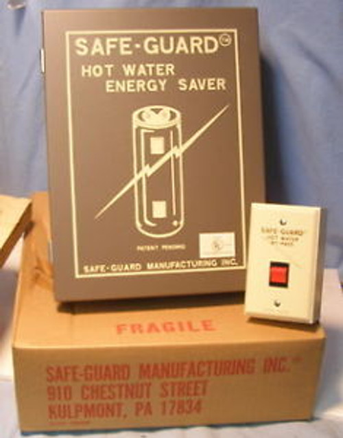 Brand New SAFEGUARD  Water Heater TIMER System wREMOTE Sw