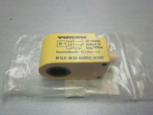 Turck Bi15R-W30-DAN6X-H1141 through hole ring inductive proximity sensor 14041