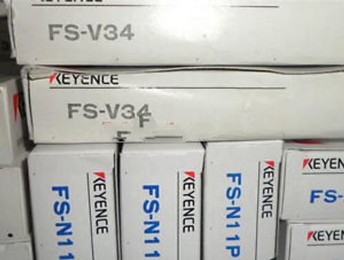 KEYENCE NEW FS-V34 SHA22 (FSV34) Fiber Amplifier Sensor