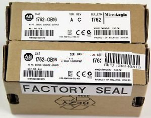 1PC The Newest AB Allen-Bradley 1762-OB16 24VDC Source Output Seal In 2014