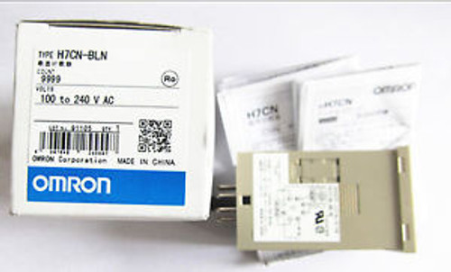 NEW IN BOX Omron  PLC Counter Count H7CN-BLN H7CNBLN 100-240VAC 12-48VDC