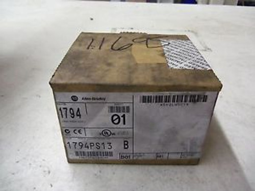 ALLEN BRADLEY 1794-PS13 SERIES B DATE CODE 05/07 FACTORY SEALED