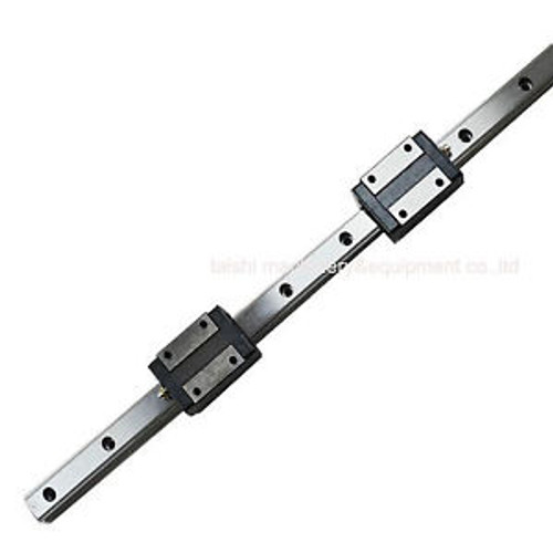 Linear Guide Rail 25-L1000mm + 2pcs Narrow/Square Linear Block / Carriage