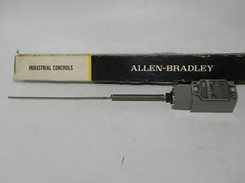 New ALLEN BRADLEY 802R-WS1F LIMIT SWITCH SER. A 600V AC MAX 5 AMP MAX 802RWS1F